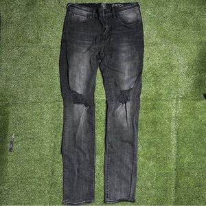 Prps Black Fade Le Sabre Stretch Men Jeans Black size 34